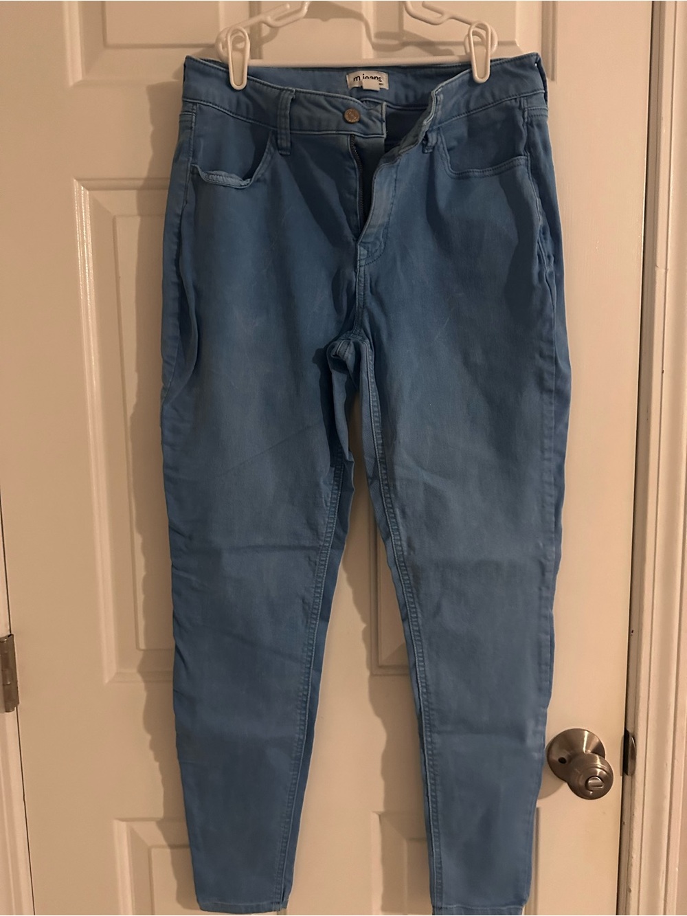 Maurices m jeans light blue denim pants